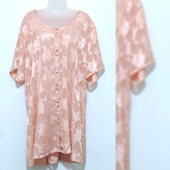 Lane Bryant | Vintage | Robe | Kimono | Chic | Coquette | Boho | Beach | Sexy | - Picture 4 of 5